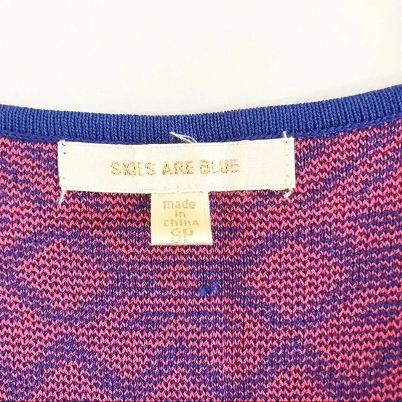 Skies Are Blue Fit and Flare Dress Size Small - Picture 4 of 5